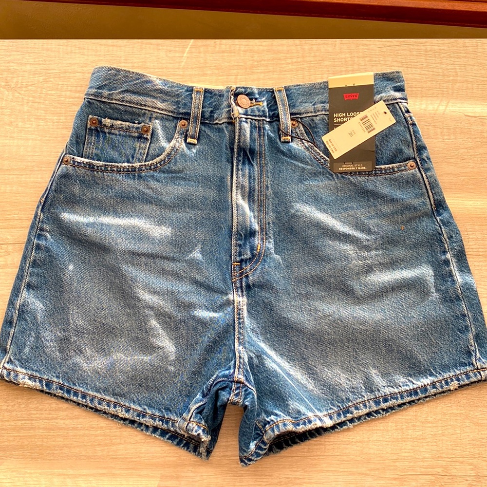 Anthropology - Levi’s High Rise Loose Shorts